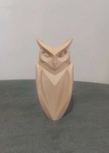 Owl Showpiece 3d Printed