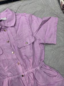 Lavender Romper