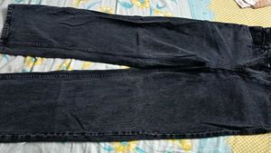 Straight Fit Charcoal Jeans