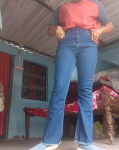 Dark Blue Denim Jeans