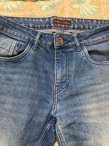 Dark Blue Denim Jeans