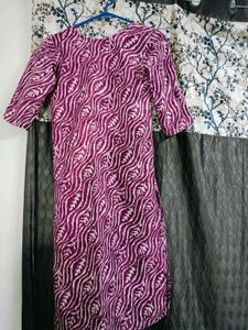 Beautiful Purple Kurta Set