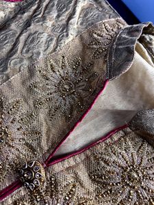 Gold Embroidered Kurta Set