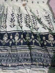 Boho Print Tunic Top
