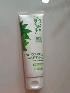 Organic Harvest Acne Control Face Wash