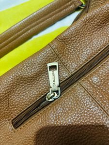 Da Milano Genuine Leather Hobo Bag