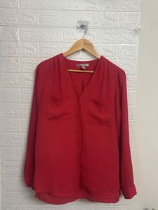 Forever 21 Red Blouse - Contemporary Style