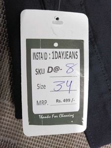 🥰D@08 Size-34 Straight jeans