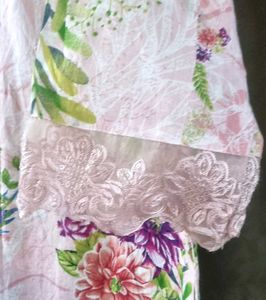 Floral Print Kurta Set