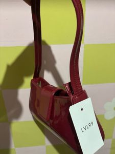 Cherry red Shoulder Bag Y2k Pinteresty Trendy