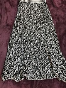 B&amp;W long gown