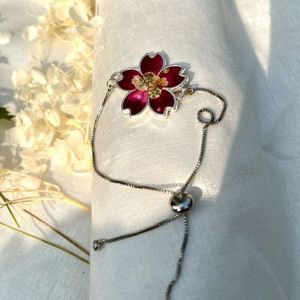 Floral Cherry Blossom Bracelet