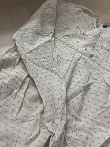 Elegant White Lace Top