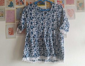 Floral Girls Top