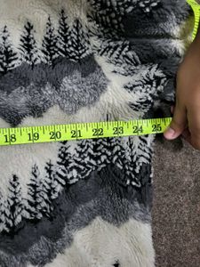 Patterned Fleece Jacket