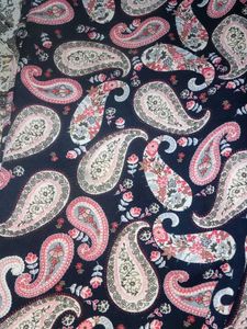 Paisley Print Fabric Dupta Is Verry Pritty