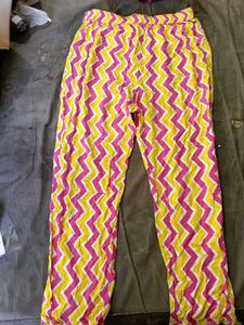Zig-Zag Print Lounge Pants