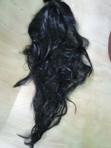Hair Wig Black Colour With Layer Cut