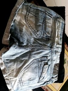 Ultra Low West Shorts For Girl