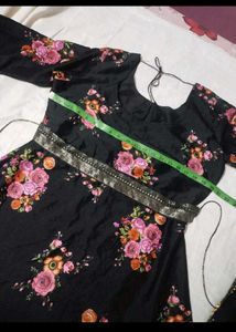 Floral Anarkali Kurta Set