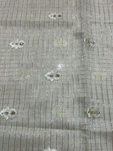 1.45 Meter Fabric - Nice Color N Embroidery
