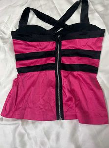 Rose Designer Chained Top