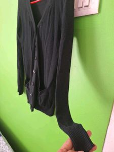Elegant Black Cardigan