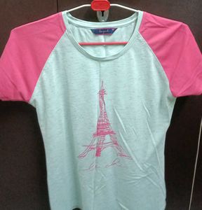 Paris Eiffel Tower Tee And Lower