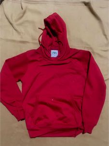 Zara Red Hoodie
