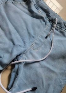 Sky Blue Cargo Joggers – Comfy Meets Cool