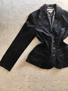 Tommy Hilfiger Striped Velvet Blazer