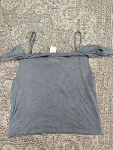 Imported Grey Tank Top.