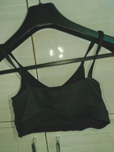 Black Sports Bra