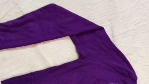 y2k vintage crop woolen top / sweater