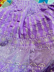 Elegant Purple Lehenga Choli