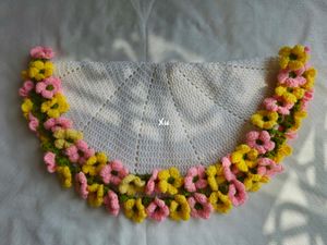 Crochet Flower Blanket 💐 21inches