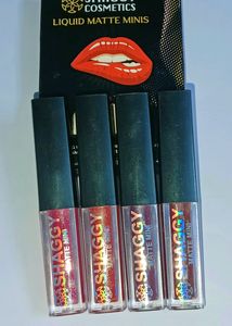 Shaggy Cosmetics Liquid Matte Minis In 4 Colours