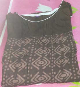 Comfortable Simple Pure Cotton Rayon Kurti