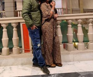 Leopard Print Jumpsuit