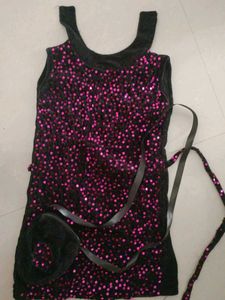 One piece With purse size 3 years