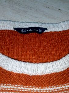 Striped Knit Pullover