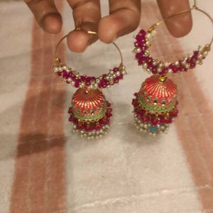 Designer Jhumka Earrings