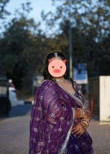 Purple Lehengha Choli