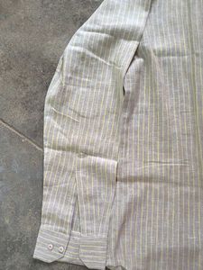 Striped Button-Down Shirt