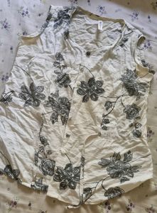Casual Womens Tie Up Top