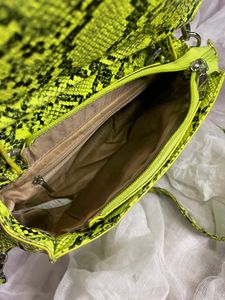 Imported Snake Skin Two Way Bag