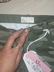 Camo Print girl  Shorts