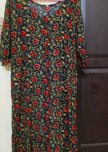 Multi Colour A Line Kurta