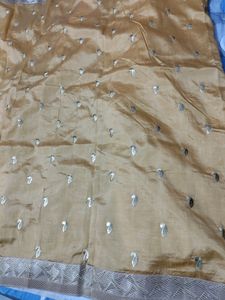 Two Colours Combination Saree