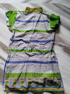 Striped Casual Kurta